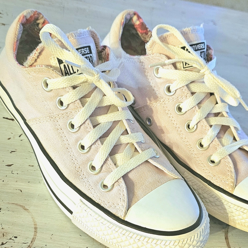 Converse All Star Pink Canvas Sneakers